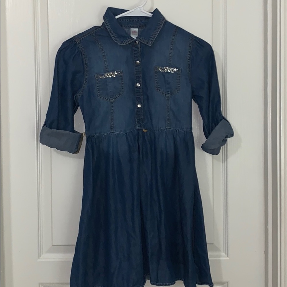 Justice Jean Dress **belt missing**